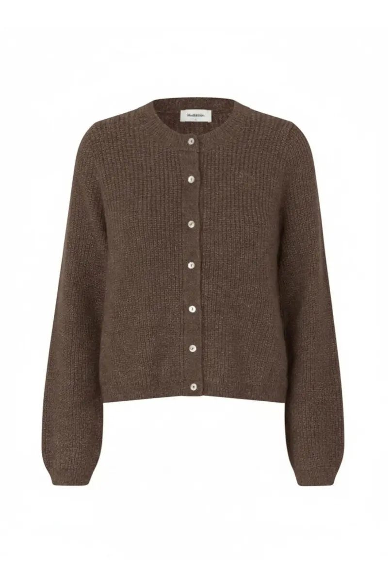 Modström - Crismd Cardigan 59378 - 5584 - Chocolate Chip