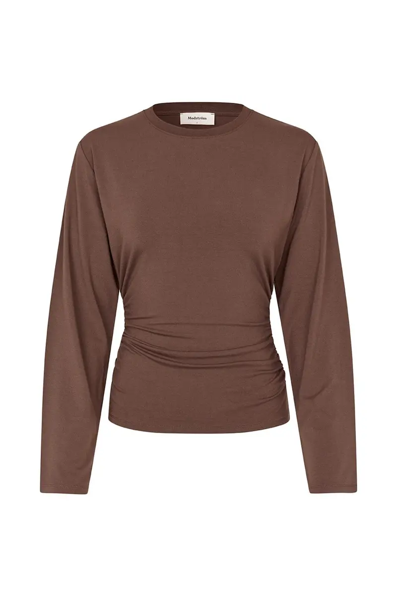 Modström - Dimetrimd Ls T-Shirt 59455 - 5508 - Seal Brown