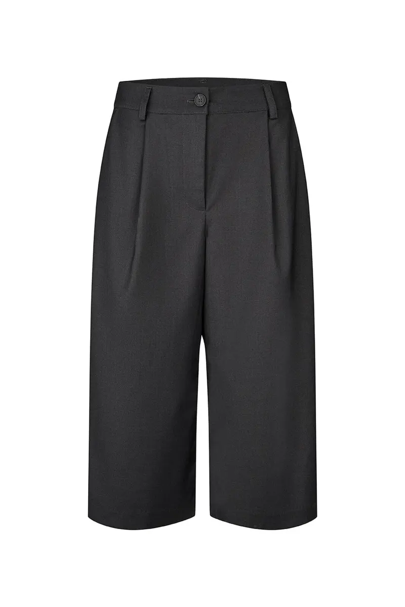 ModströM - Edanmd Culotte Pants 59520 - 07088 - Dark Grey Melange