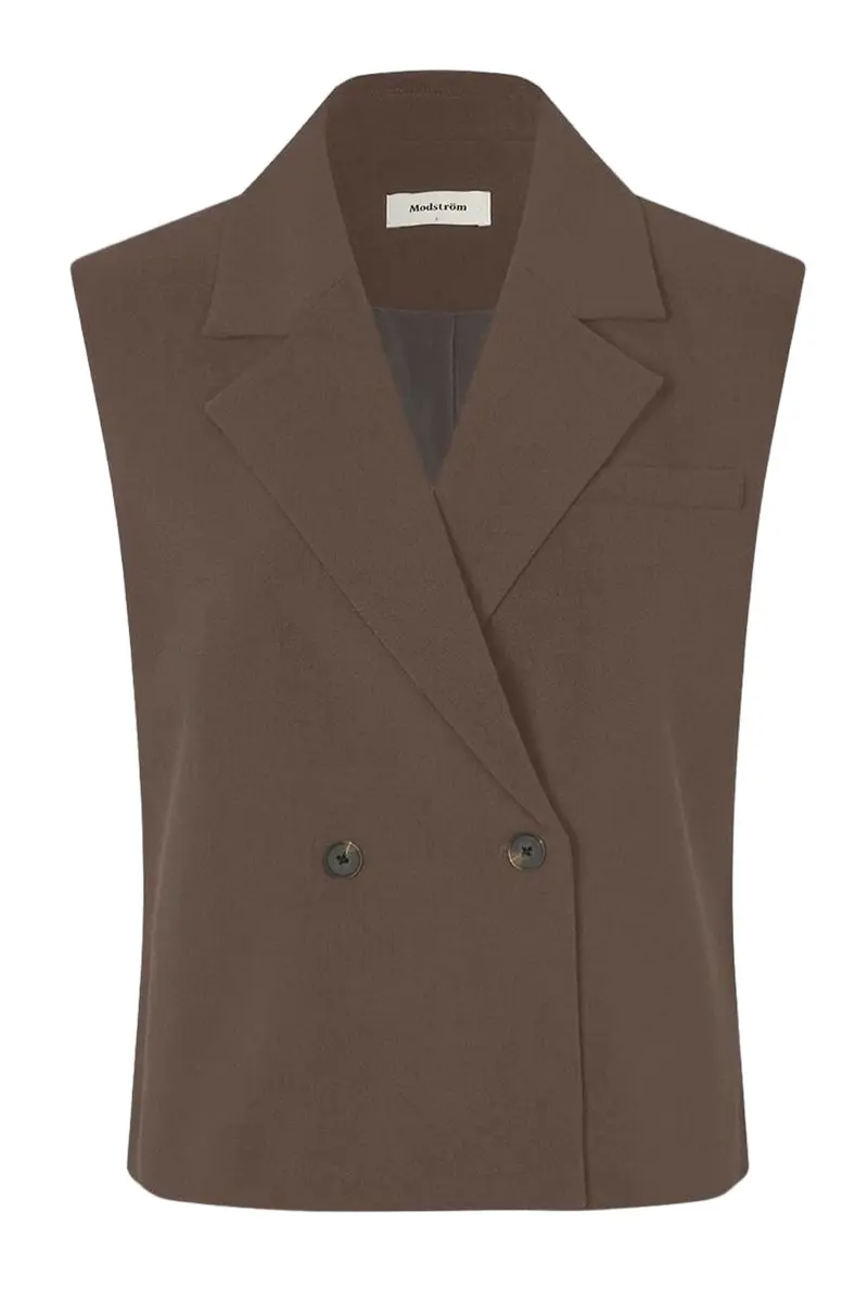 Modström - Galemd Vest 58717 - 5027 - Espresso