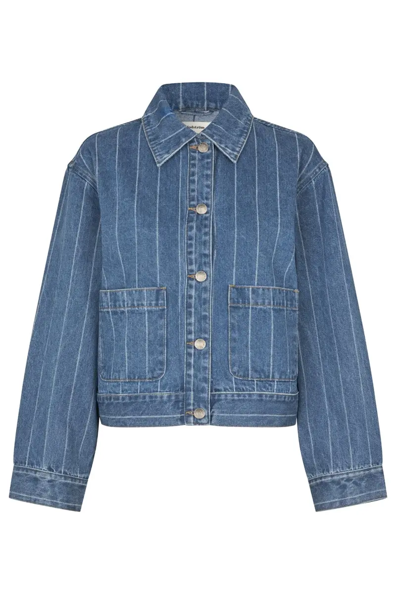 Modström - Isoldemd Jacquard Overshirt 58399 - 11966 - Jacquard Stripe