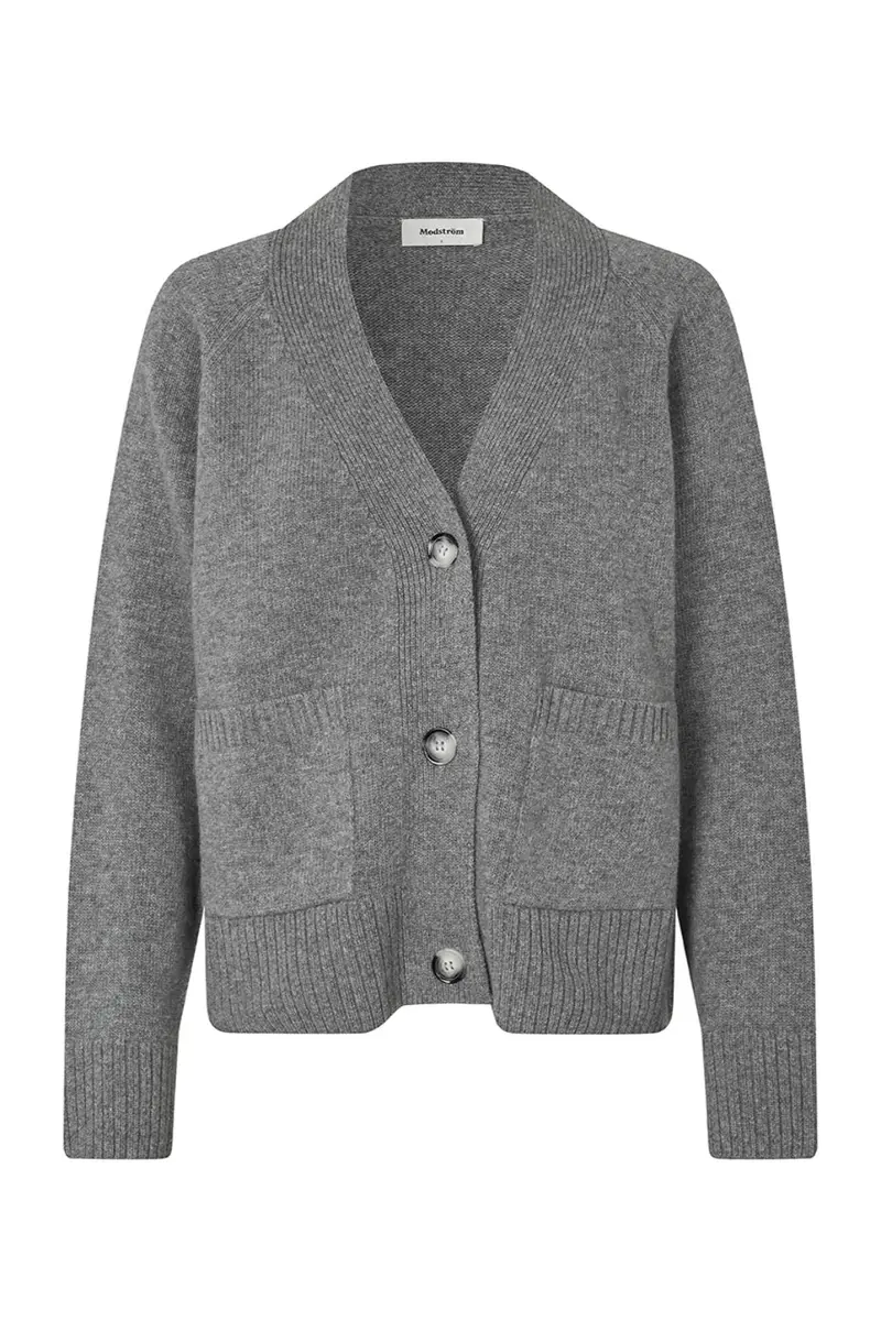 Modström - Petunamd Cardigan 58750 - 7087 - Grey Melange