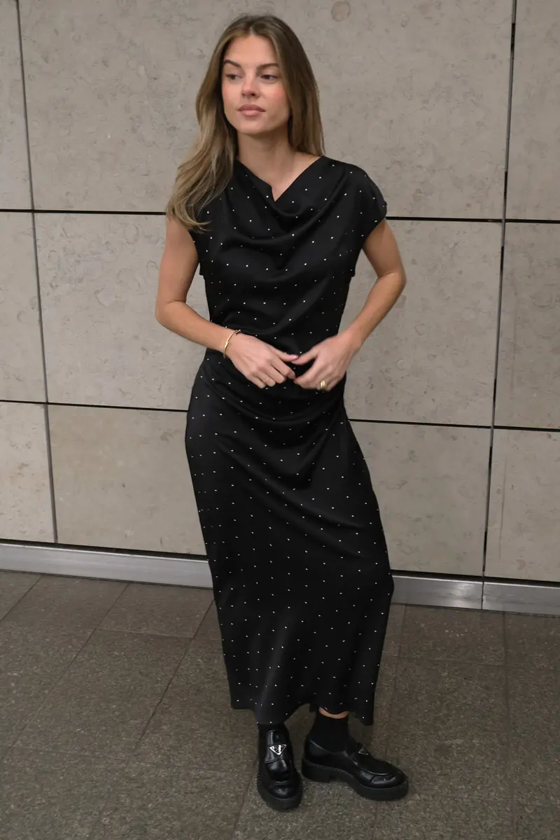 Modström - Tailormd Print Dress 58858 - 12053 - Black Dot
