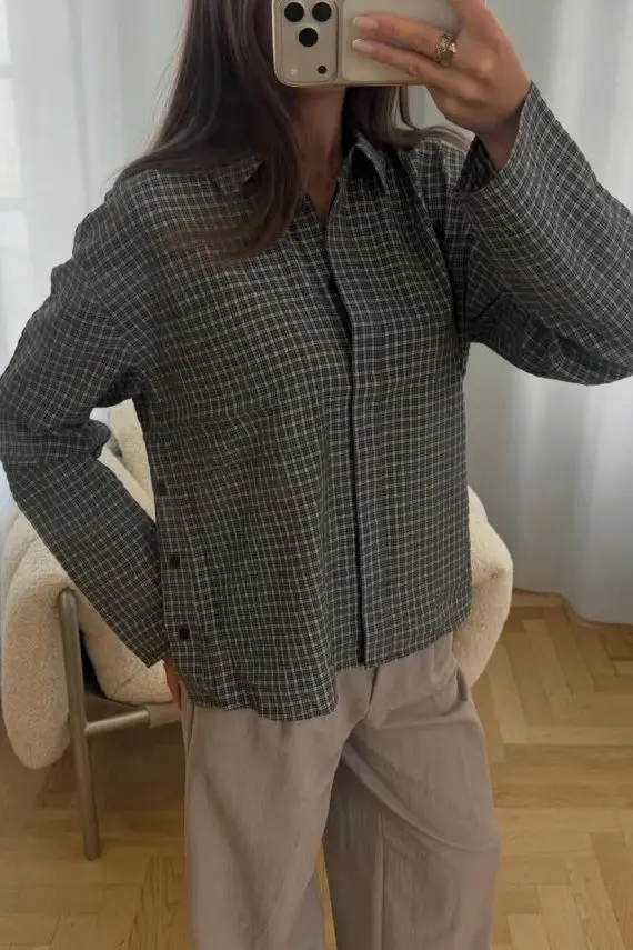 Modström - Tikkamd Shirt 59968 - 13071 - Bristol Black Check
