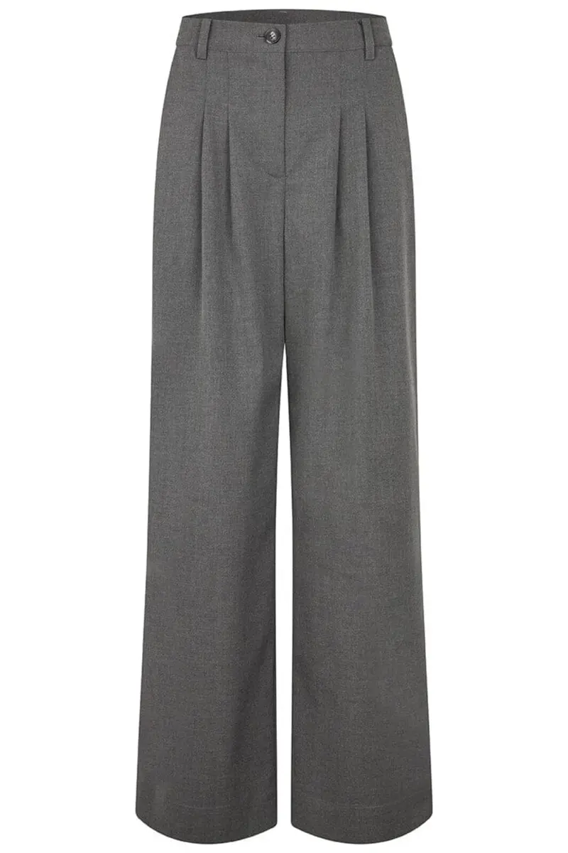 Modström - Tuesdaymd Pants 58914 - 7088 - Dark Grey Melange