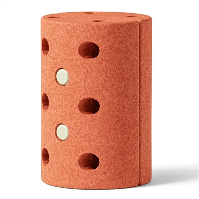 MODU 3-i-1 Børneskammel Burnt Orange/Dusty Green