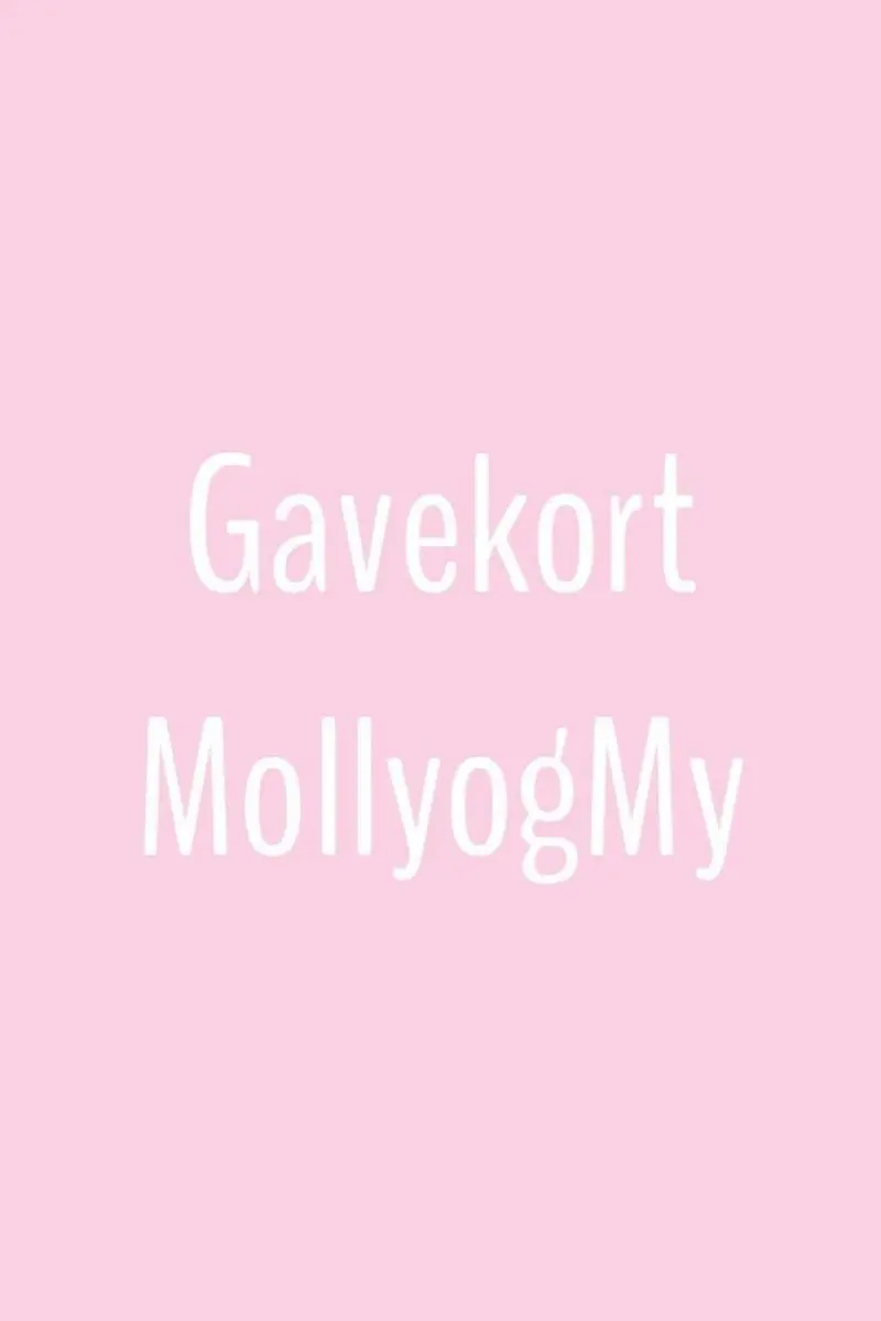 Molly&My gavekort - Print selv udgave
