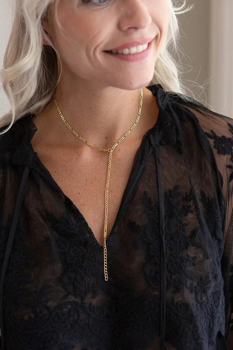 Molly&My Jewellery x Melanie Due - Connection Necklace - Forgyldt