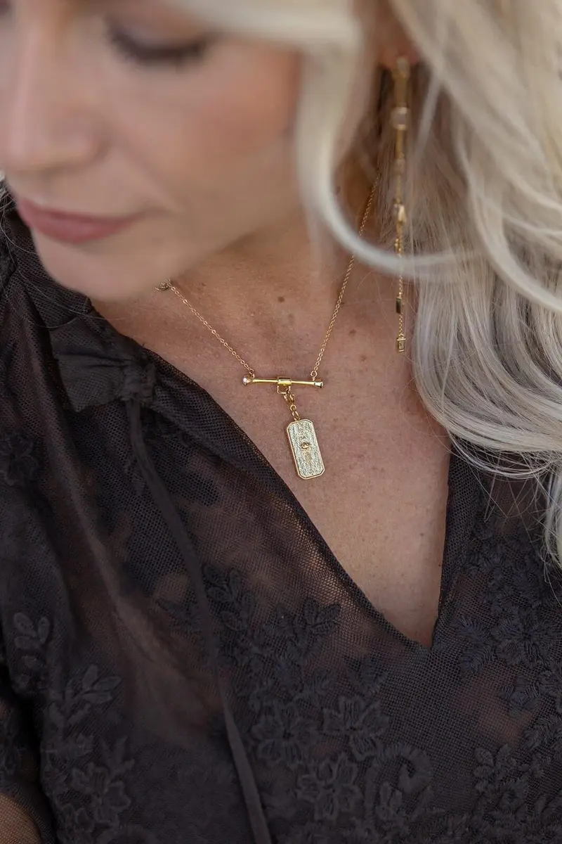 Molly&My Jewellery x Melanie Due - Unalome - Forgyldt