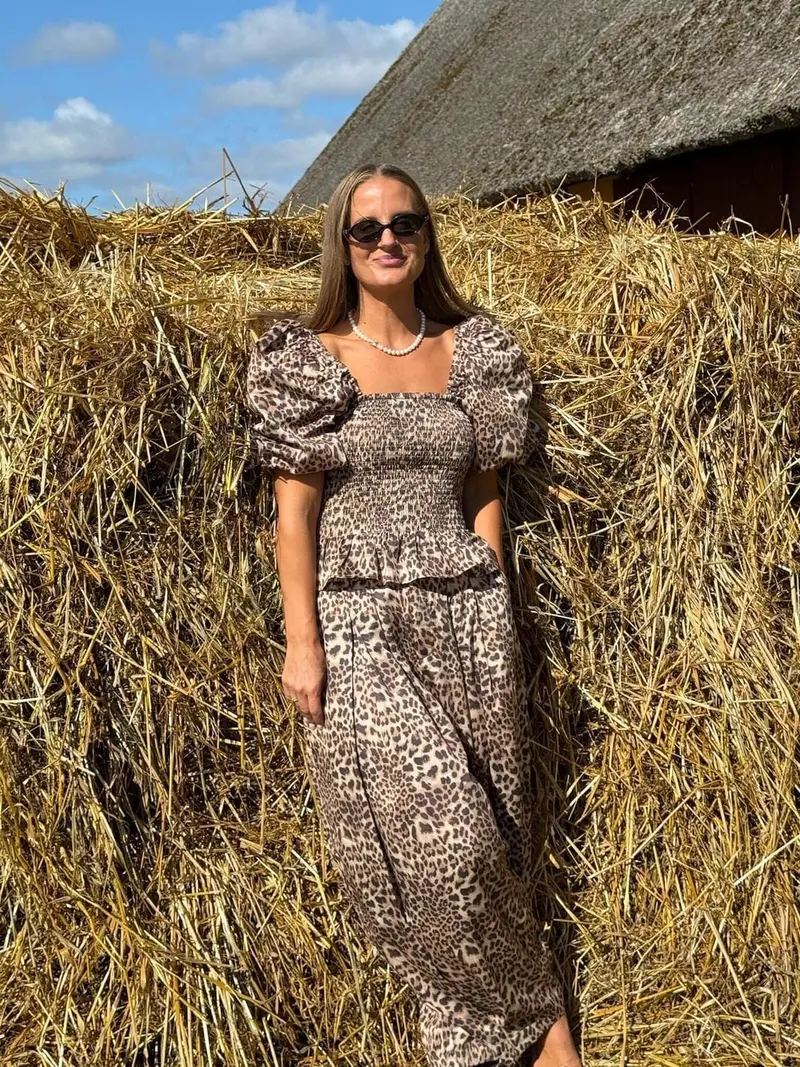 Molly&My x Julie Elsebeth - Iben Blouse Blouse - Leopard