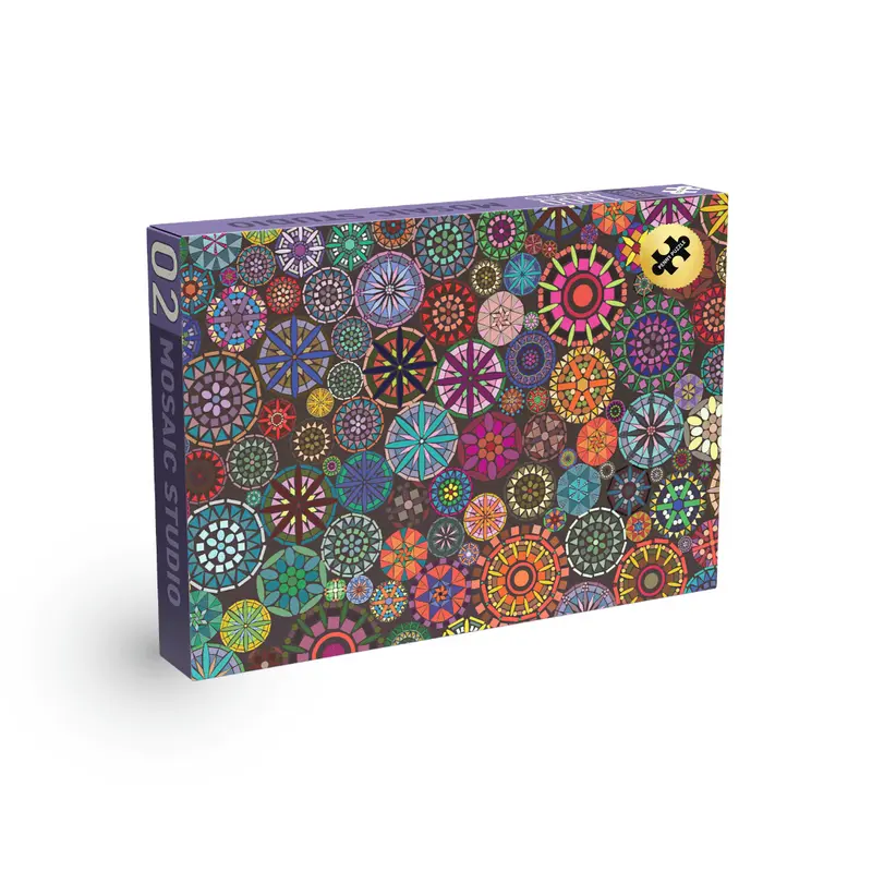 Mosaic Studio 1000 brikker puslespil fra Penny Puzzle