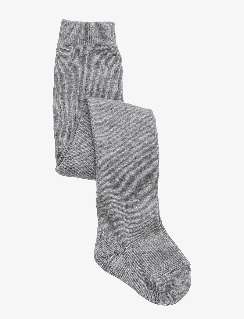 MP 326 Cotton Plain Tights 491 Grey Melange