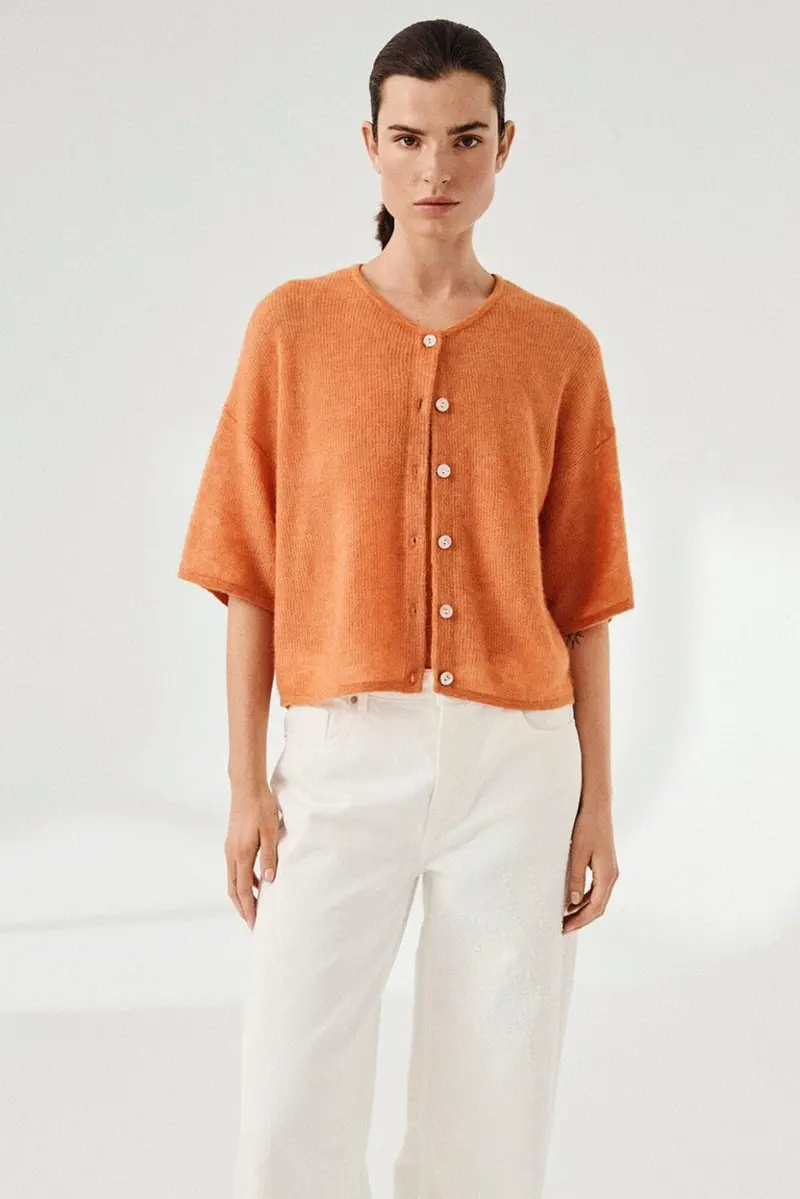 MSCH Copenhagen - Mschaurelia 2/4 Cardigan 19772 - Caramel