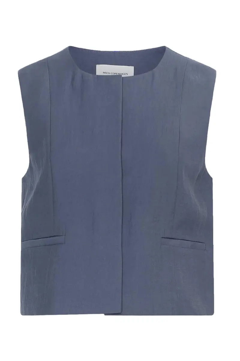 MSCH Copenhagen - Mschfrode Waistcoat 19661 - Vintage Indigo