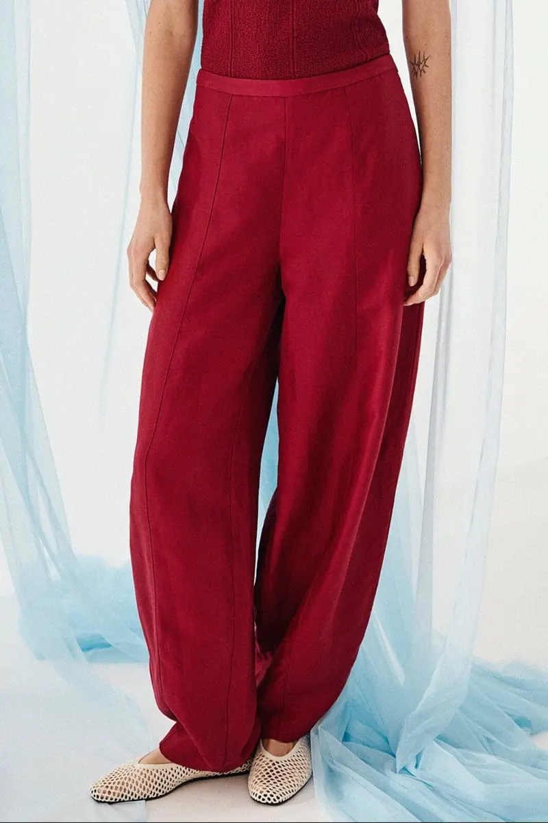 MSCH Copenhagen - Mschgraciela Franciska Pants 19803 - Rhubarb