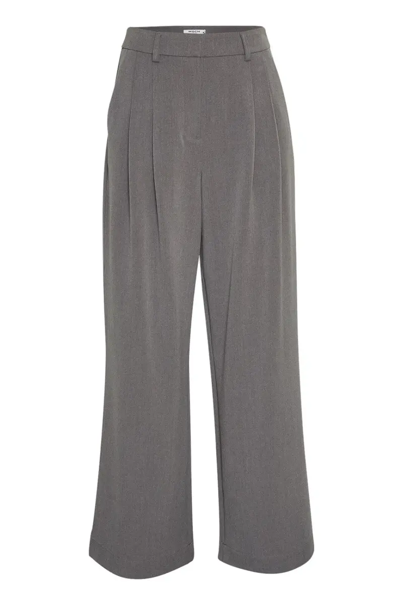 MSCH Copenhagen - Mschhenrika Pants - Grey Melange