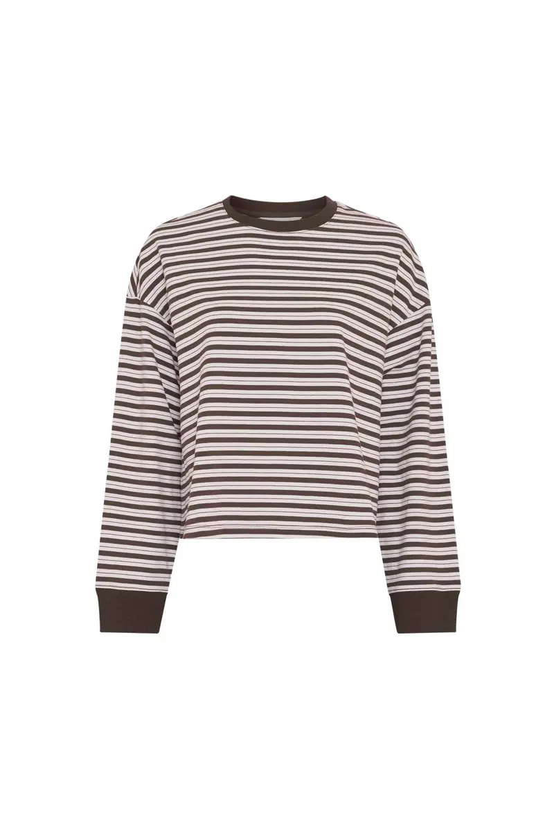 MSCH Copenhagen - Mschmonde Krestiane Pullover Stp 20083 - Egret Hot Fudge