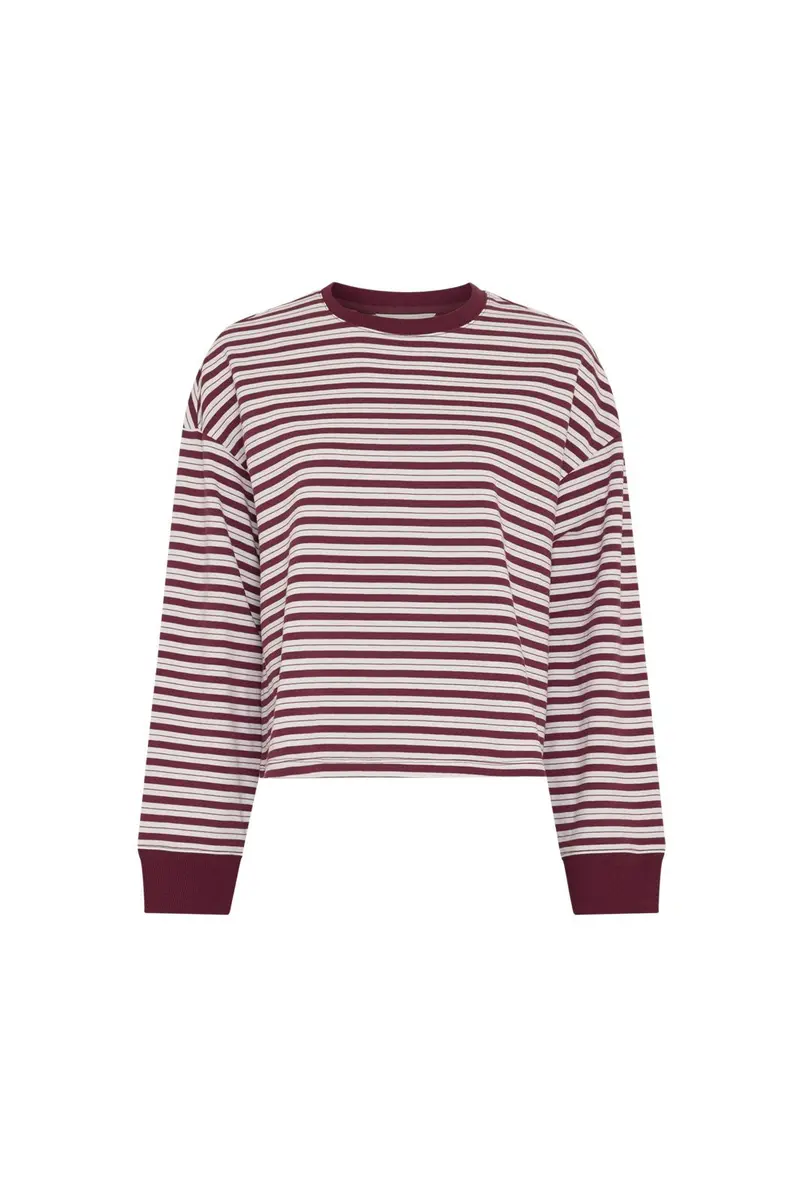 MSCH Copenhagen - Mschmonde Krestiane Pullover Stp 20083 - Egret Rhododend