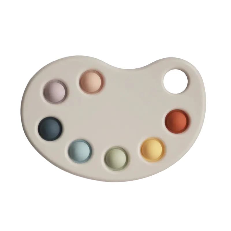 Mushie Malerpalette, Tryklegetøj
