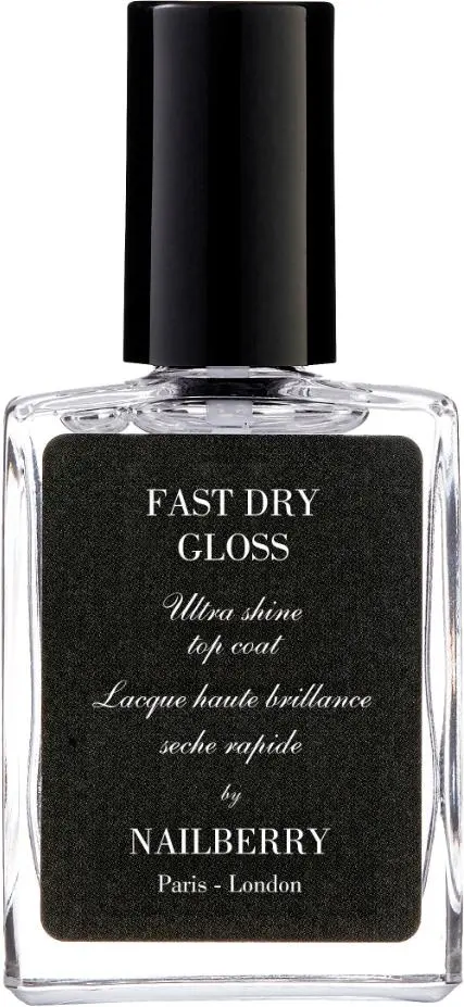 Nailberry - Fast Dry Gloss Top Coat 15 ml