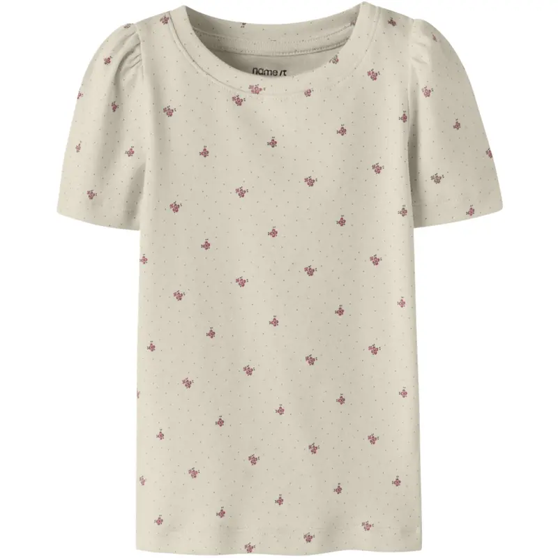 Name It Almond Milk Nmfhannis Ss Xsl Top "125"