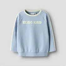 Name It - Blue fog sweat trøje