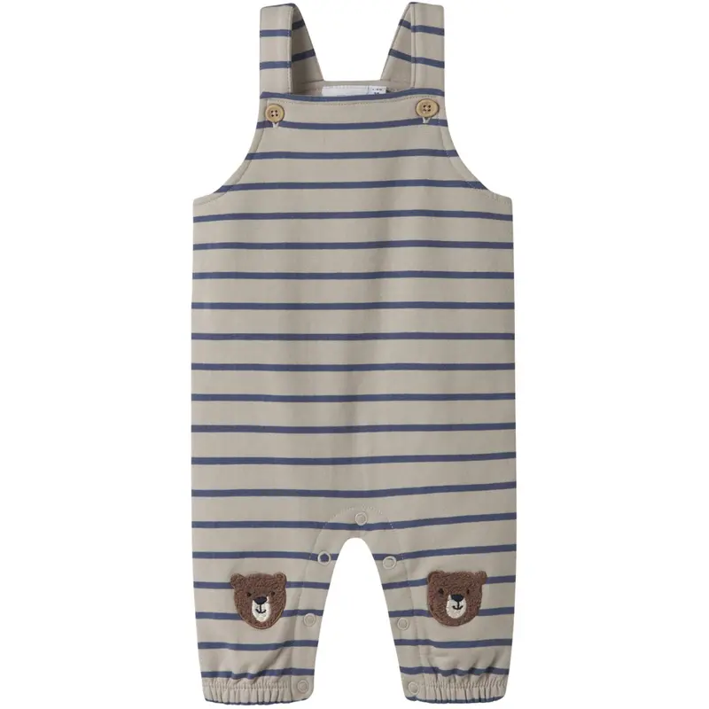 Name It Chateau Gray Nbmdaddel Sweat Overall Unb
