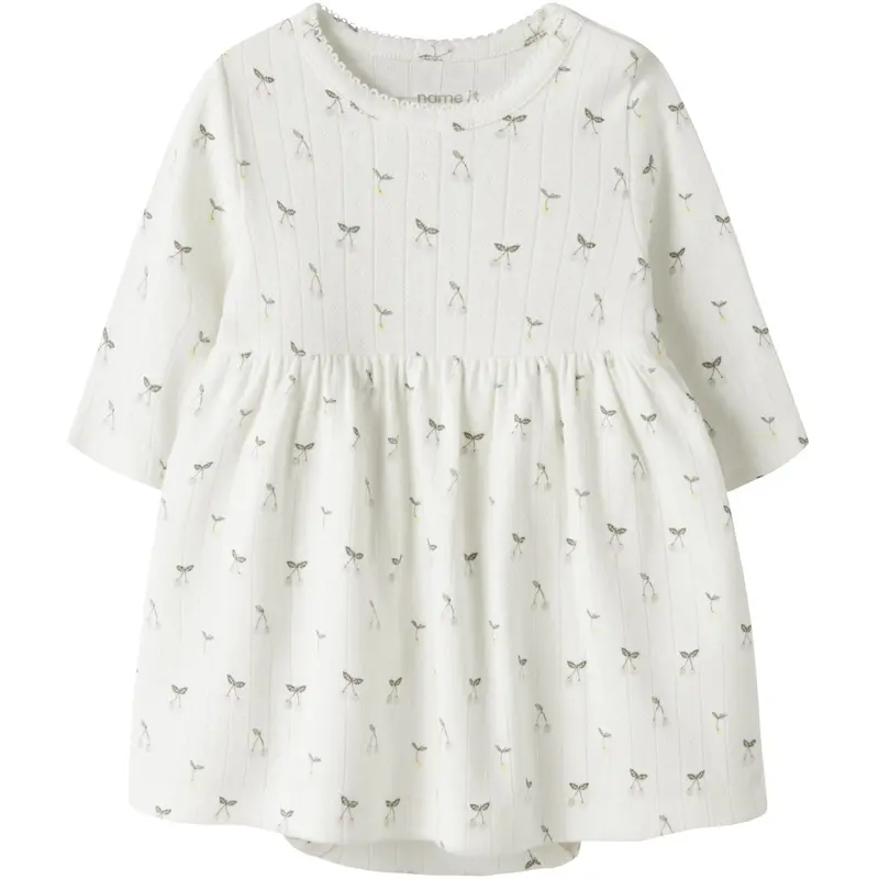 Name It Cloud Dancer Nbfficherry Ls Bodydress