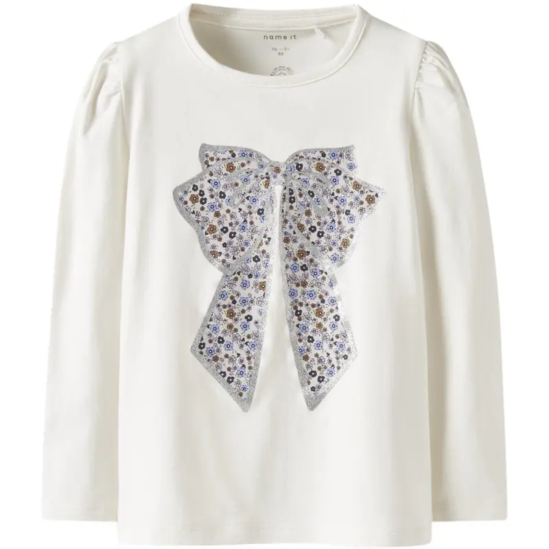 Name It Cloud Dancer Nmftally Ls Top "95"