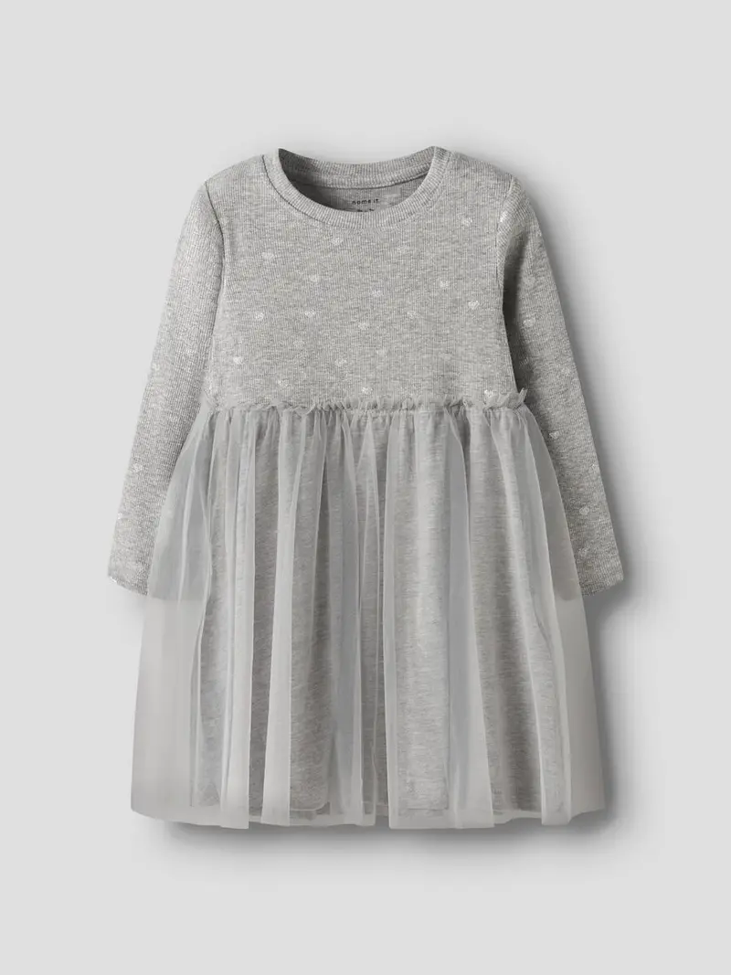 NAme it - Dress Noos Gray Melange