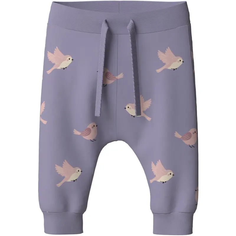Name It Heirloom Lilac Birds Nbfvandora Bukser Box
