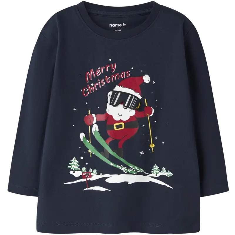 Name It Navy Blazer Nmmrispus Ls Nreg Top "jul"