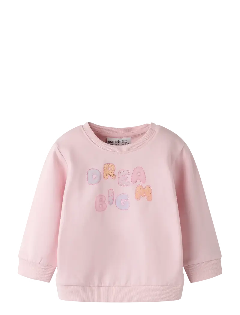 Name It - nbfdelia ls swe bru parfait pink "246"