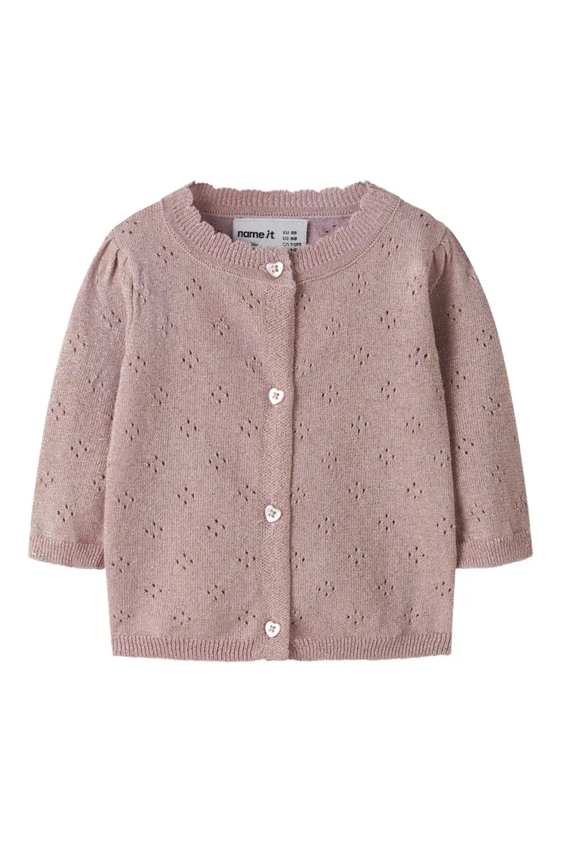 Name It - Nbfrolia Ls Knit Card - 4874517 Keepsake Lilac