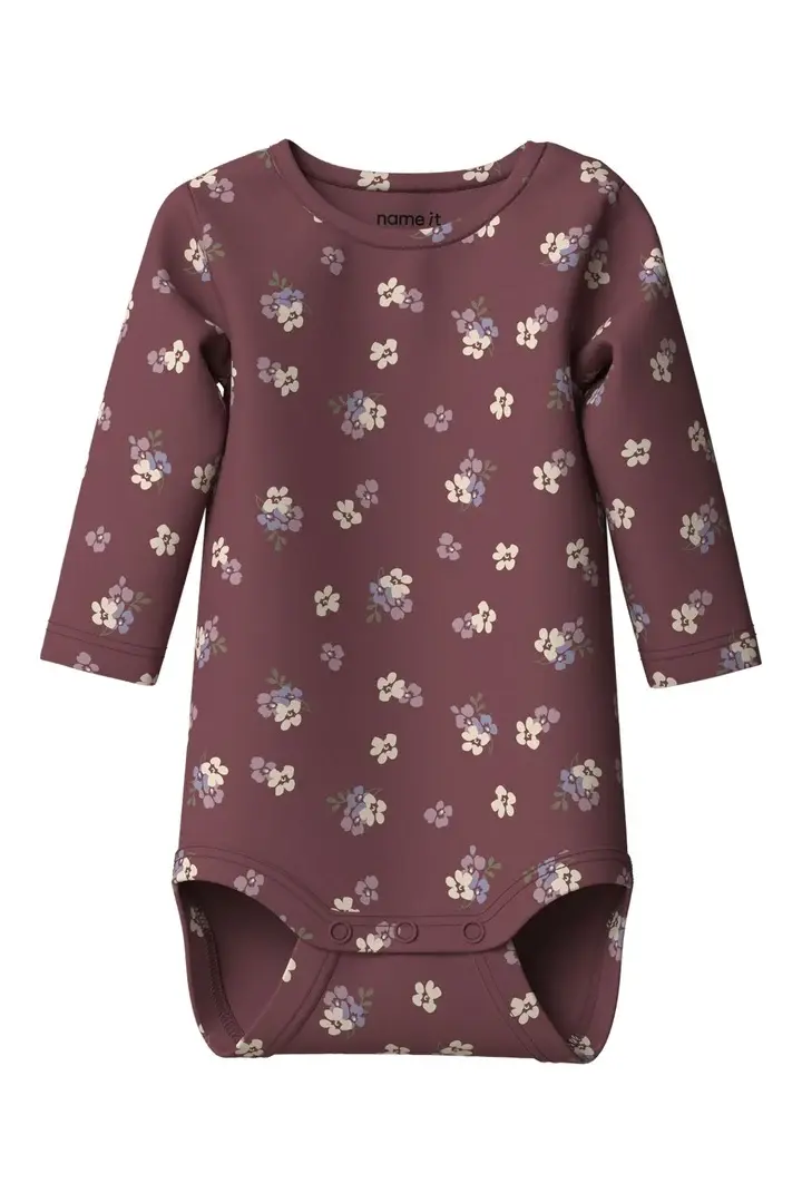 Name It nbfvandora ls body box wild ginger/floral