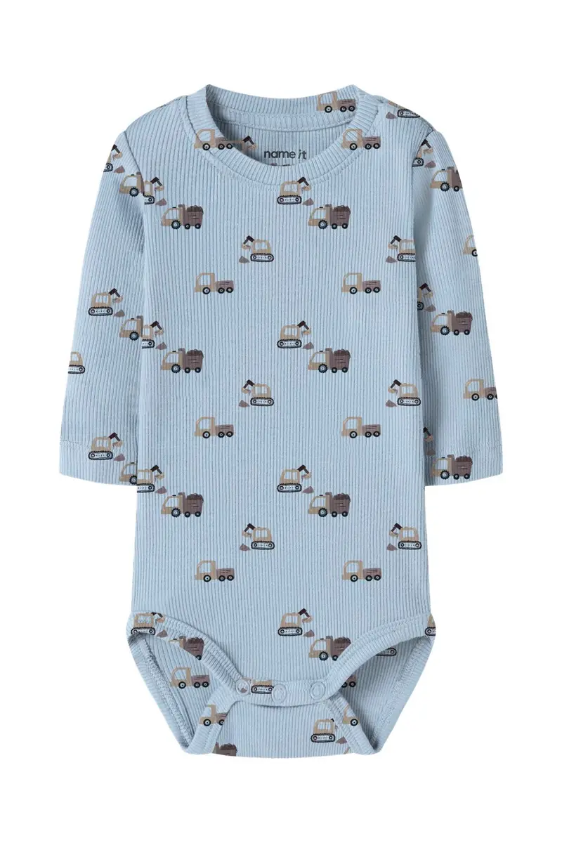 Name It - Nbmkontor Ls Body - 5036477 Ashley Blue