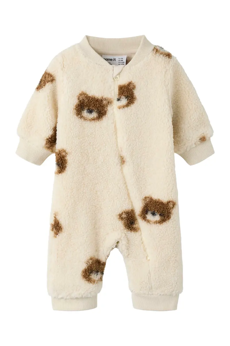 Name It - Nbmorlaj Nreg Teddy Suit - 5137246 Birch