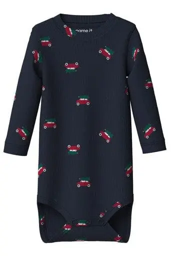 Name It - Nbmristmas Ls Body - 5209233 Navy Blazer Cars