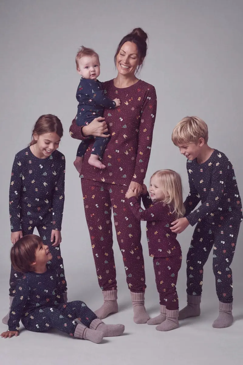 Name It - Nbnvismas Ls Nightsuit - 5124774 Navy Blazer Christmas