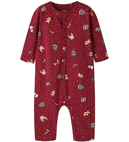 Name it nbnvismas ls nightsuit red dahlia christmas "jul"