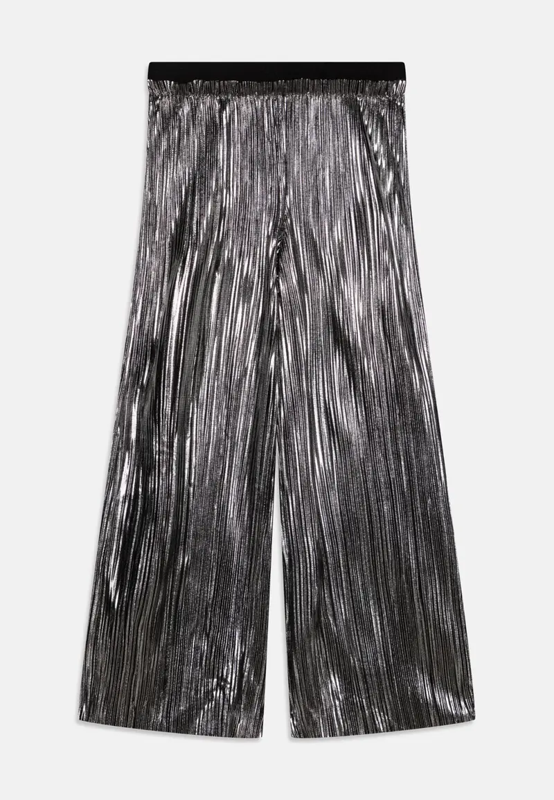 Name it NKFRITALLICA WIDE PANT - Bukser - silver colour