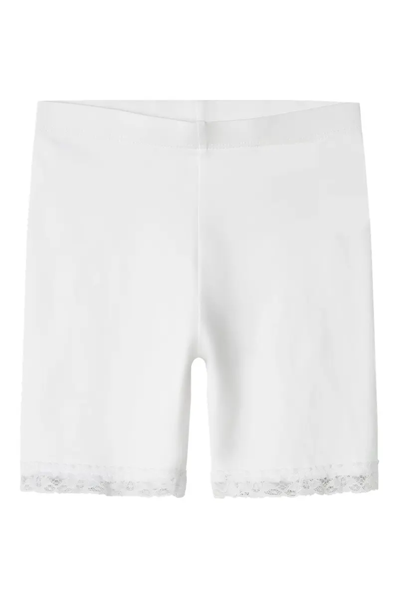 Name It - Nkfvista Short Legging - 4490771 Bright White