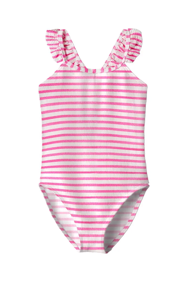 Name It - Nkfzippa Swimsuit - 4967779 Knockout Pink