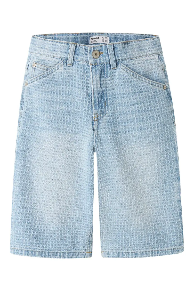 Name It - Nkmben Skater Bermuda 3344-Ok H - 4997295 Light Blue Denim