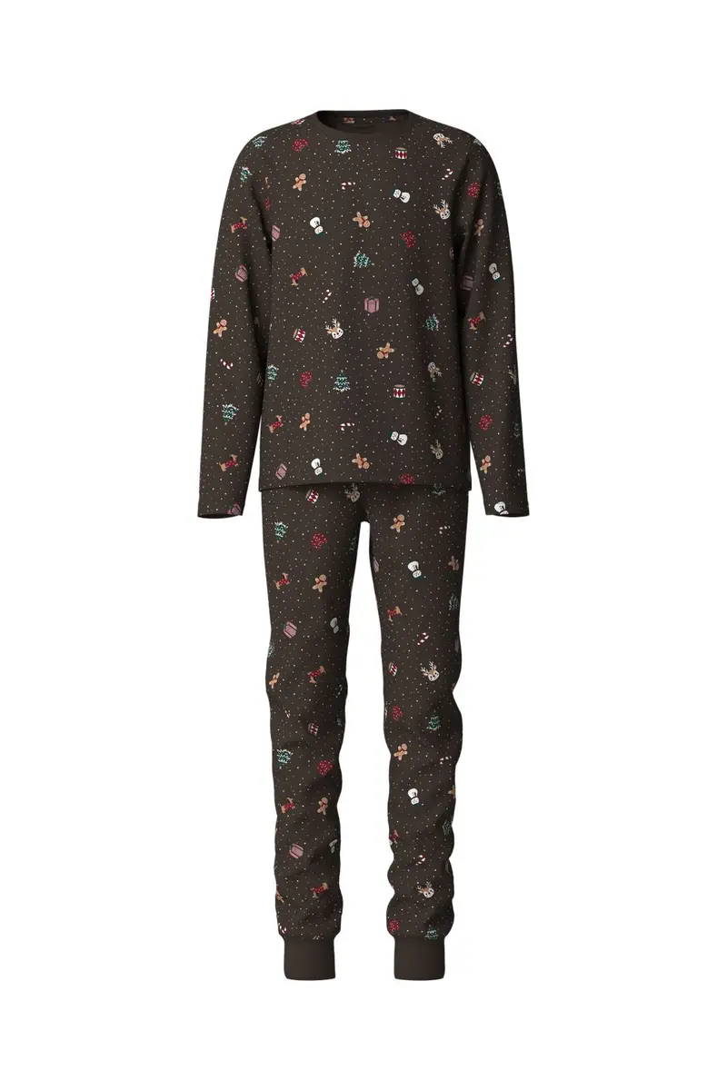 Name It - Nknvismas Ls Nightset - 5135201 Delicioso Christmas