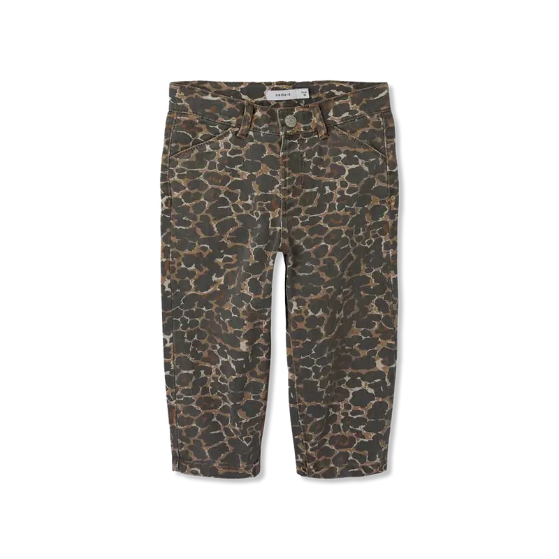 Name it - nmfbella balloon leo twi pant 4002-td affogat/leo "105"