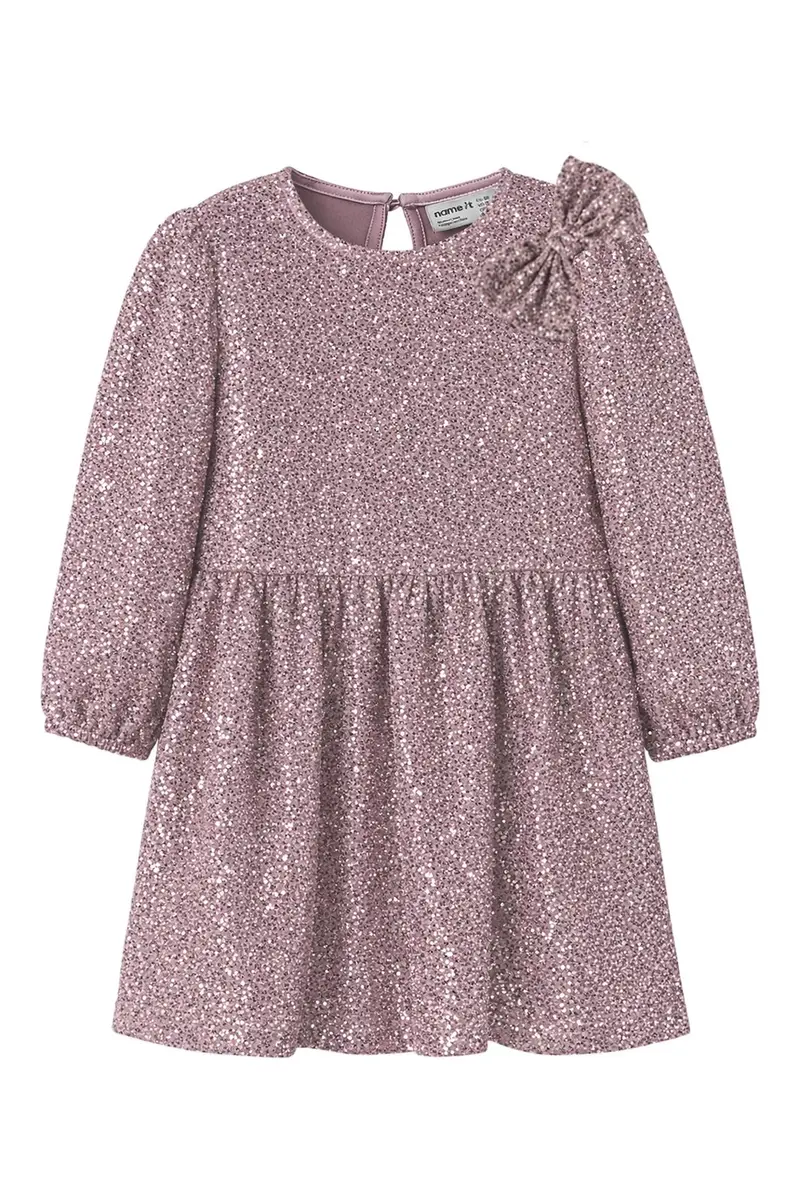 Name It - Nmfditsia Ls Dress - 5199785 Mauve Shadows