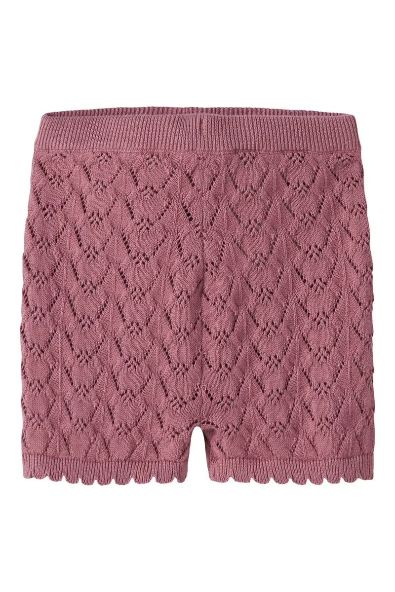 Name It - Nmfholga Knit Shorts - 4999600 Mesa Rose