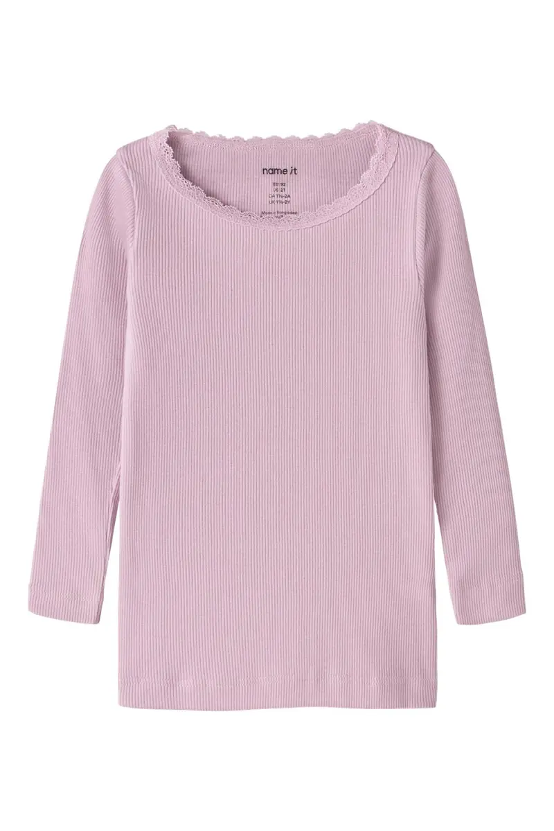 Name It - Nmfkab Ls Top - 4976205 Fragrant Lilac