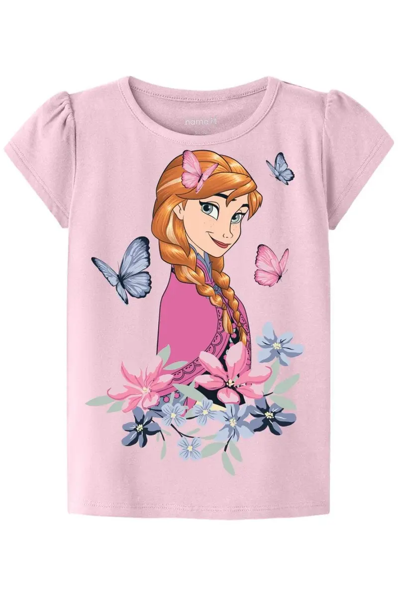 Name It - Nmfmeri Frozen Ss Top Box Wdi - 4998580 Cradle Pink